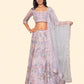 Lavender Sequin Lehnga