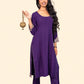 Royal Purple Suit Set