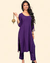 Royal Purple Suit Set