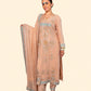 Champagne Georgette Suit