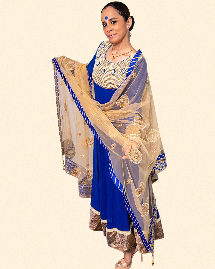 Royal Blue Frock Suit